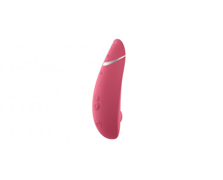 Вакуумний кліторальний стимулятор Womanizer Premium 2 - Raspberry, функції Autopilot та Smart Silenc