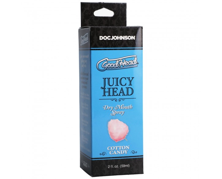 Зволожувальний спрей оральний Doc Johnson GoodHead – Juicy Head Dry Mouth Spray – Cotton Candy 59мл