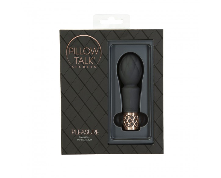 Мінівібромасажер Pillow Talk Secrets - Pleasure - Clitoral Vibrator Wand, потужний мотор