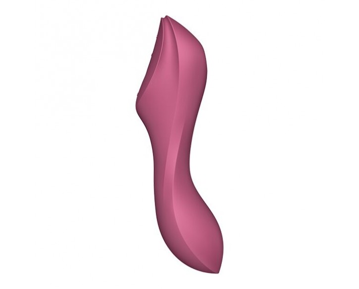 Вакуумний стимулятор із вібрацією Satisfyer Curvy Trinity 3 Red