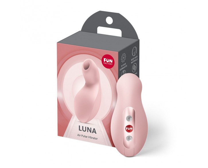 Вакуумний стимулятор Fun Factory Luna Soft Pink