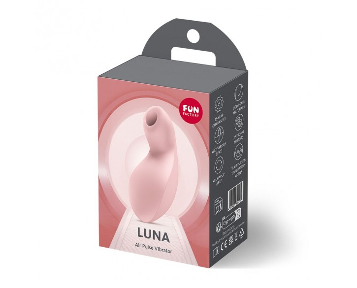 Вакуумний стимулятор Fun Factory Luna Soft Pink
