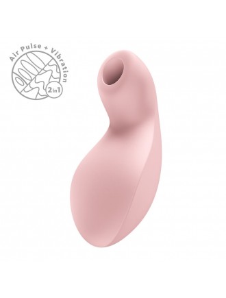 Вакуумний стимулятор Fun Factory Luna Soft Pink