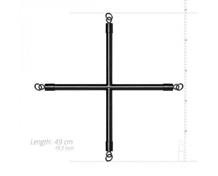 Хрестовина Bedroom Fantasies Hog Tie Cross Bar With Cuffs