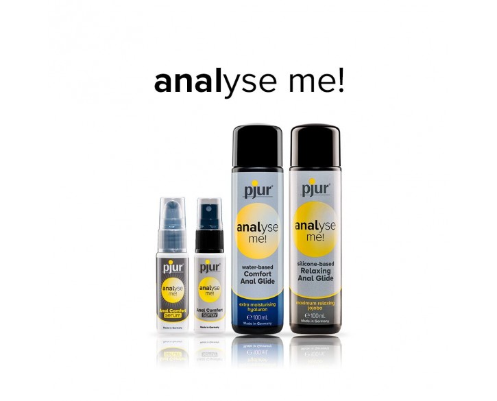 Анальна змазка pjur analyse me! Relaxing jojoba silicone 30 мл на силіконовій основі з олією жожоба