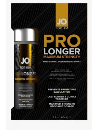 Пролонгувальний спрей System JO Prolonger Spray with Lidocaine (60 мл), не містить мінеральних масел