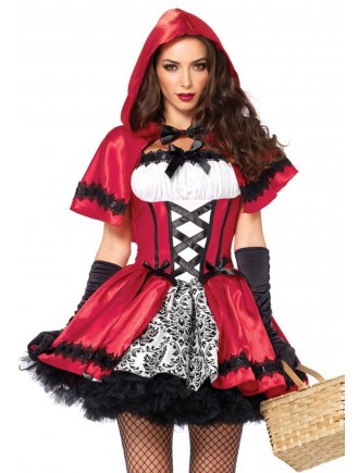 Костюм червоної шапочки Leg Avenue Gothic Red Riding Hood XL