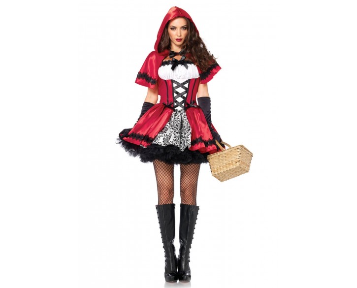 Костюм червоної шапочки Leg Avenue Gothic Red Riding Hood XL