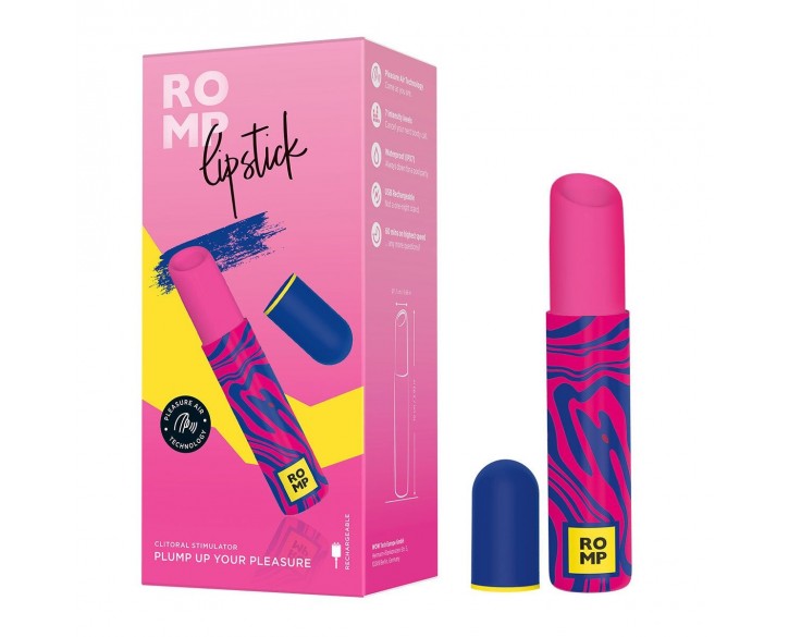 Вакуумний кліторальний стимулятор Romp Lipstick