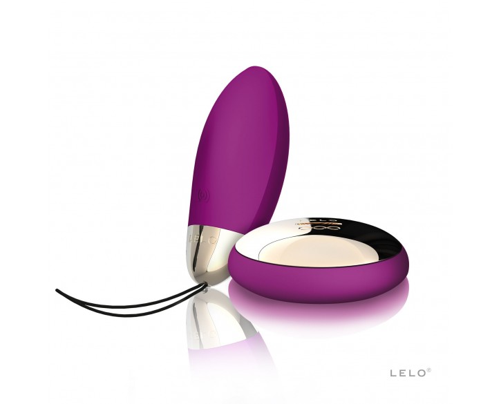 Віброяйце LELO Lyla 2 Deep Rose, водонепроникне, пульт ДК з вібрацією, технологія SenseMotion