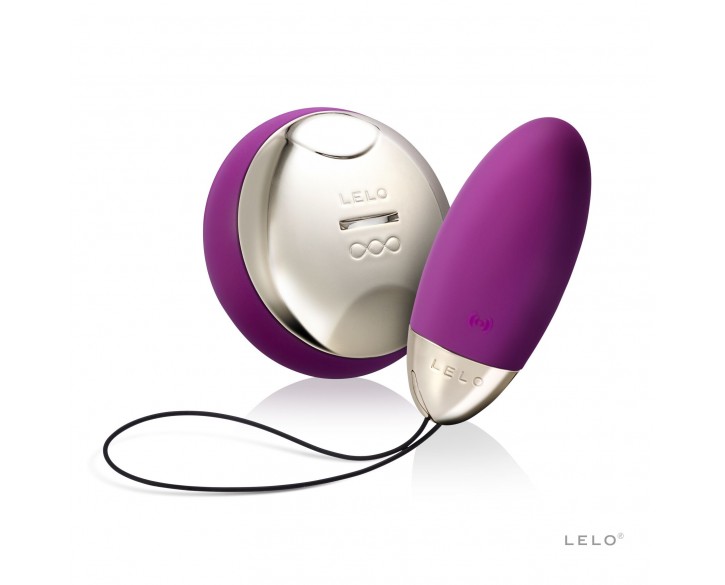 Віброяйце LELO Lyla 2 Deep Rose, водонепроникне, пульт ДК з вібрацією, технологія SenseMotion