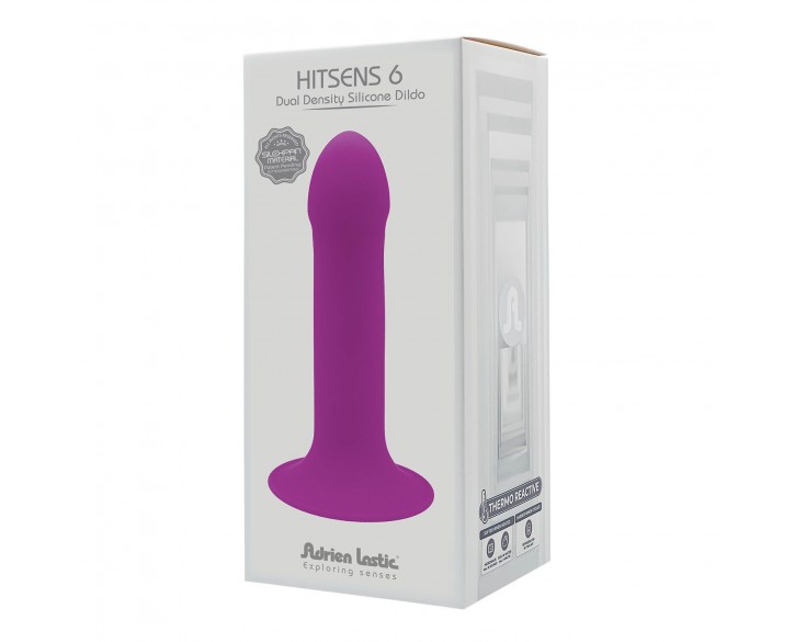 Дилдо Adrien Lastic Hitsens 6 - 5 inch Purple