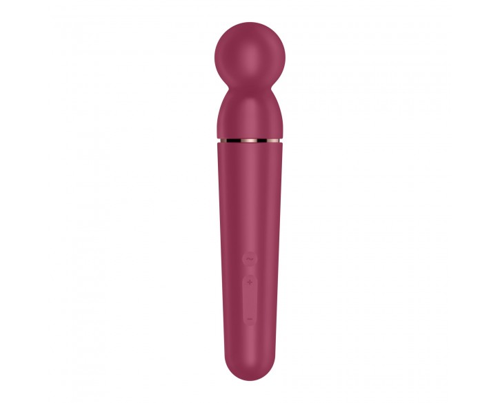 Вібромасажер Satisfyer Planet Wand-er Berry/Rosegold