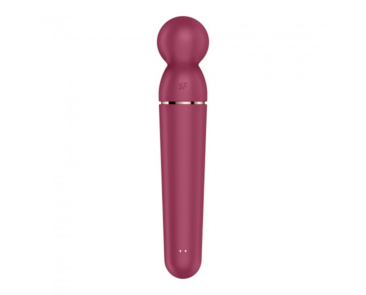 Вібромасажер Satisfyer Planet Wand-er Berry/Rosegold