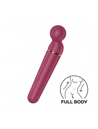 Вібромасажер Satisfyer Planet Wand-er Berry/Rosegold