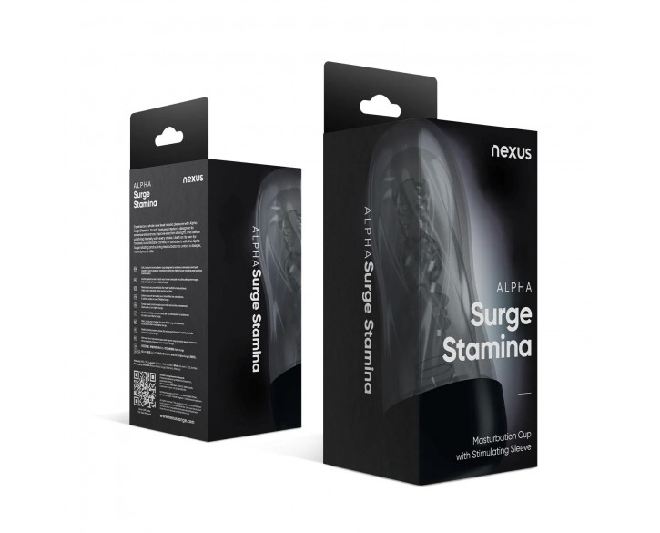 Рукав для мастурбатора Nexus Alpha Surge Stamina sleeve можна використовувати самостійно