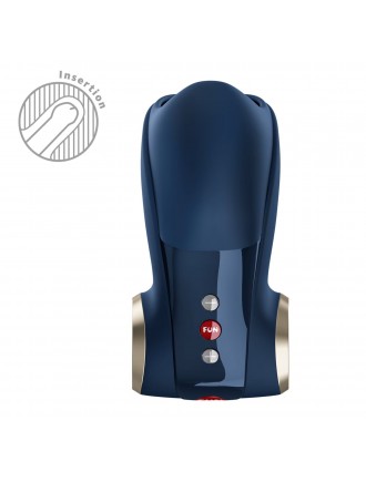 Мастурбатор для головки пеніса Fun Factory COBRA LIBRE II Nightblue, 2 мотори, гра без рук
