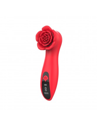 Розкішний вібратор для клітора Loviss Tona Rose Vibrator, у вигляді троянди, 9 режимів