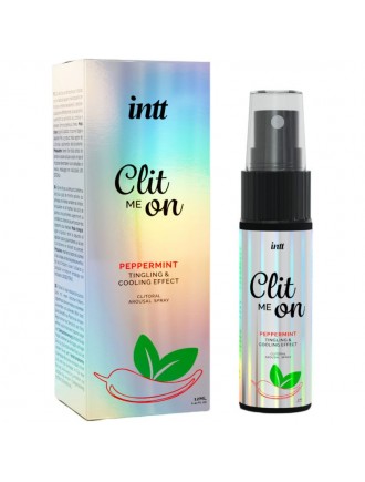 Збуджувальний спрей для клітора Intt Clit Me On Peppermint Cooling Effect 12 мл, охолоджувальний ефе