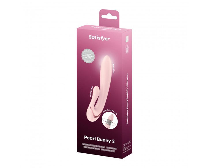 Вібратор-кролик Satisfyer Pearl Bunny 3