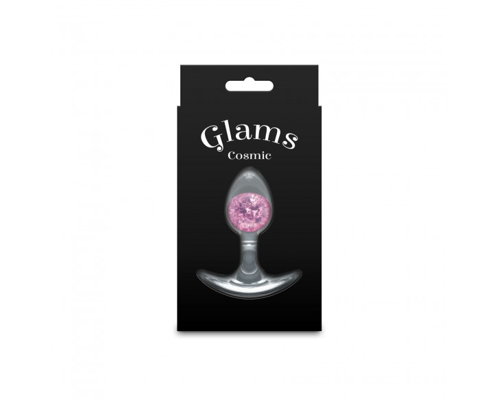 Анальна пробка NS Novelties Cosmic Glams - Small - Pink