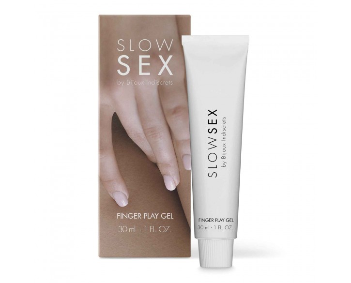 Гель-змазка для мастурбації Bijoux Indiscrets Slow Sex Finger play gel