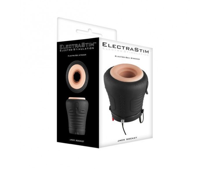 (SALE) Мастурбатор ElectraStim Jack Socket для електростимулятора, сумісний з MyStim