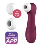 Вакуумний кліторальний стимулятор Satisfyer Pro 2 Generation 3 with Liquid Air Connect App Wіnе Red