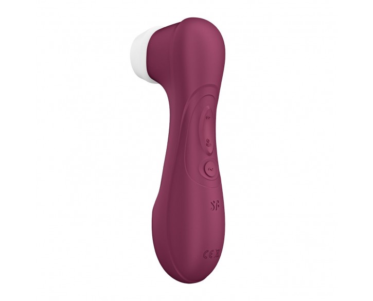 Вакуумний кліторальний стимулятор Satisfyer Pro 2 Generation 3 with Liquid Air Connect App Wіnе Red