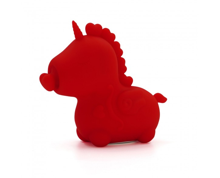 Вібратор-єдиноріжка Unihorn – Cupid's Beau, масажувальний язичок-сердечко