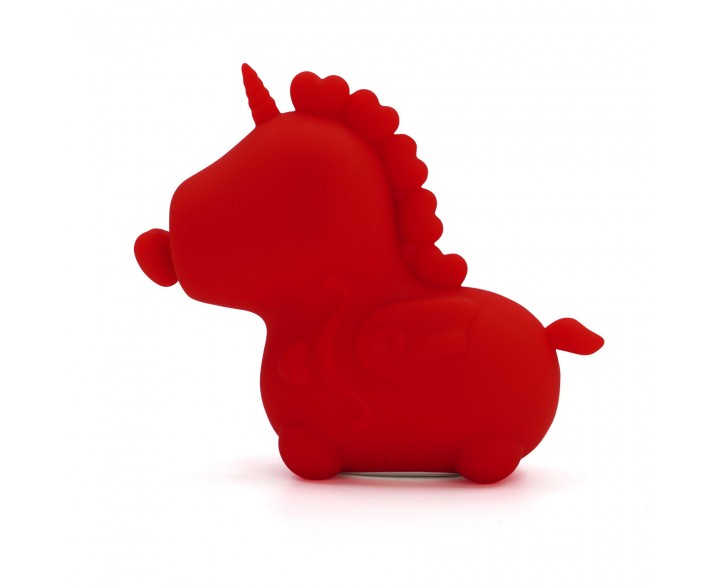 Вібратор-єдиноріжка Unihorn – Cupid's Beau, масажувальний язичок-сердечко