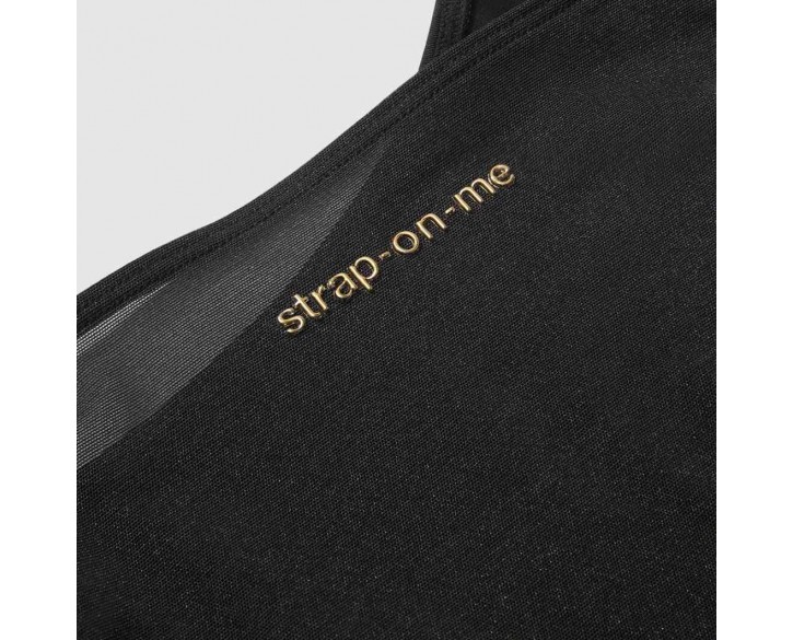 Боді з фіксацією дилдо Strap-On-Me Harness Body Signature – L – Black