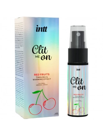 Збуджувальний спрей для клітора Intt Clit Me On Red Fruits Warming Effect 12 мл, зігріваючий ефект