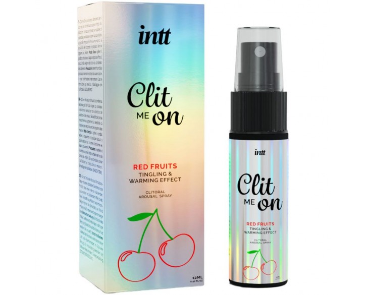 Збуджувальний спрей для клітора Intt Clit Me On Red Fruits Warming Effect 12 мл, зігріваючий ефект