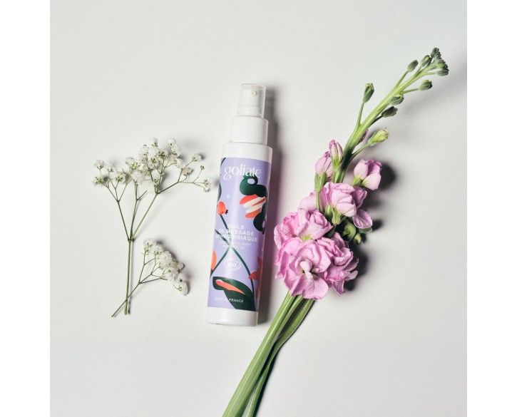 Масажна олія Goliate Huile De Massage Aphrodisiaque 100 мл, органічна, зігрівальний ефект