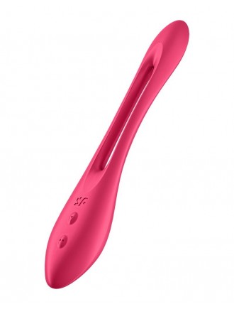 Універсальний гнучкий вібратор для пар Satisfyer Elastic Joy Red