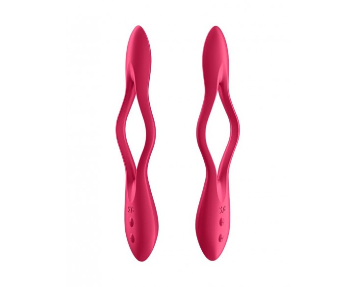 Універсальний гнучкий вібратор для пар Satisfyer Elastic Joy Red