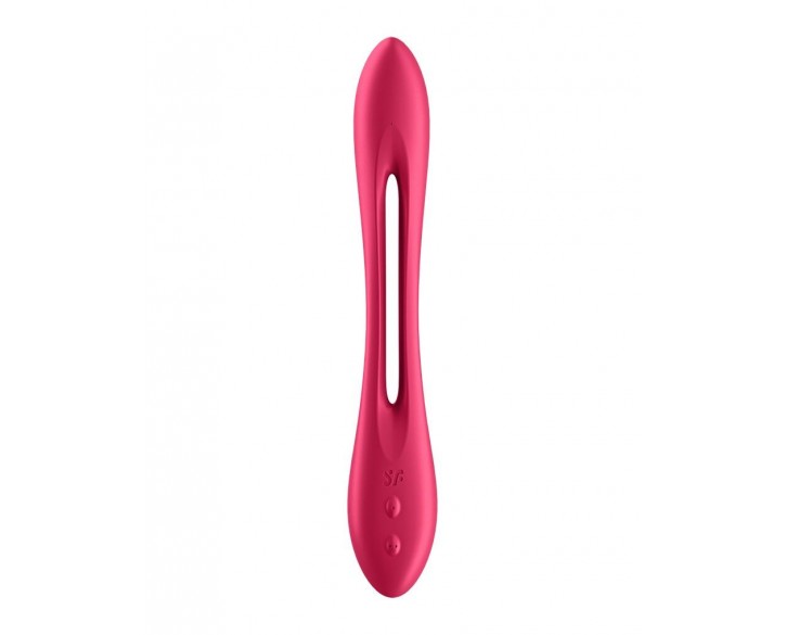 Універсальний гнучкий вібратор для пар Satisfyer Elastic Joy Red