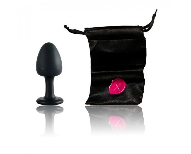 Анальна пробка Dorcel Geisha Plug Ruby XL з кулькою всередині, створює вібрації, макс діаметр 4,5 см