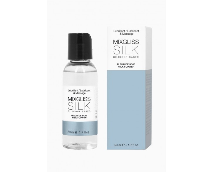 Лубрикант на силіконовій основі MixGliss SILK - FLEUR DE SOIE (50 мл) з квітковим ароматом