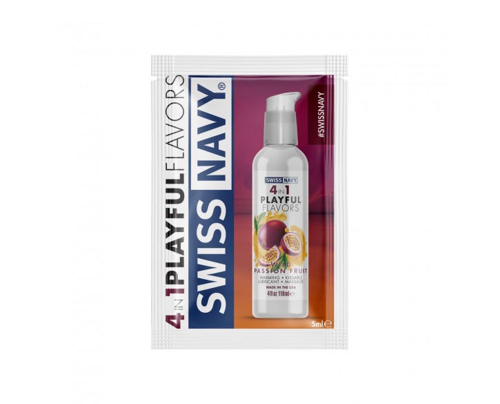 Пробник Swiss Navy 4 in 1 Wild Passion Fruit 5 мл