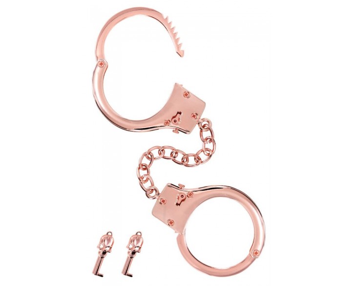 Наручники Fetish Tentation Premium Chick wrist cuffs in rose-gold metal