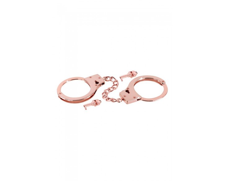 Наручники Fetish Tentation Premium Chick wrist cuffs in rose-gold metal