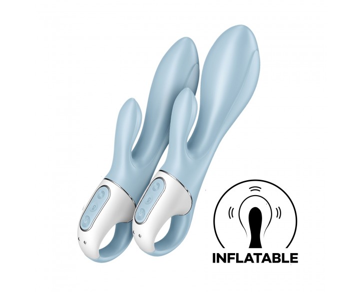 Вібратор-кролик надувний Satisfyer Air Pump Bunny 1