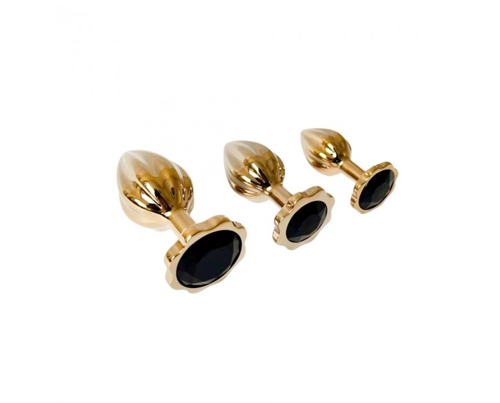 Набір анальних пробок LOCKINK YEAHWOW Nympho Butt Plug Set