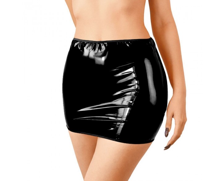 Сексуальна вінілова спідниця Art of Sex My Love чорна L