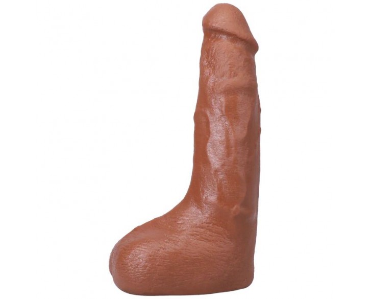 Фалоімітатор, що кінчає Doc Johnson The Realistic Cock ULTRASKYN - Squirting 9,5 Inch Caramel