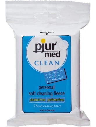 Вологі серветки pjur MED Clean 25 штук