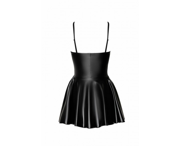 Сукня Noir Handmade F308 Dreamer wetlook corset mini dress with front zipper - S