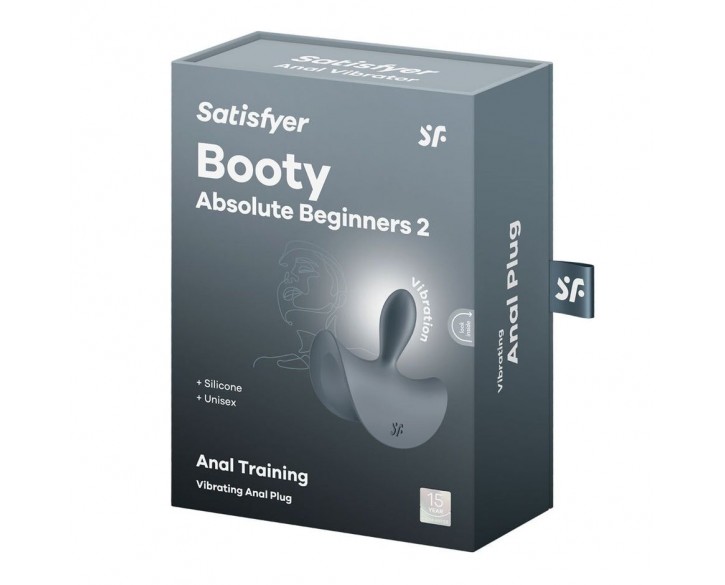 Анальна вібропробка Satisfyer Booty Absolute Beginners 2, для початківців, ввідна частина 3,5 см